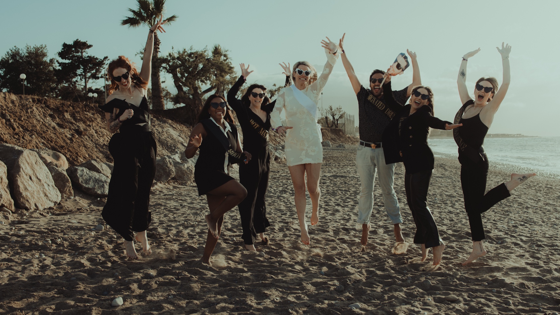 Italian bachelorette weekend in Sicily before a Tuscany destination wedding