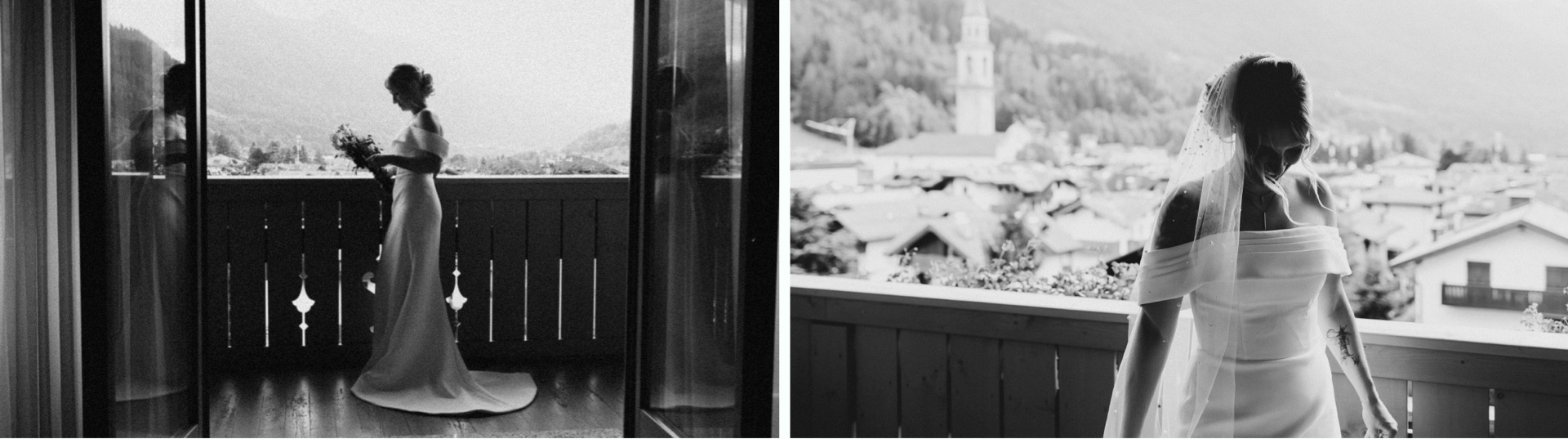 Emotional destination wedding photography in northern Italy