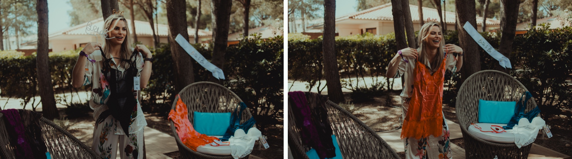 Italian bachelorette weekend in Sicily before a Tuscany destination wedding