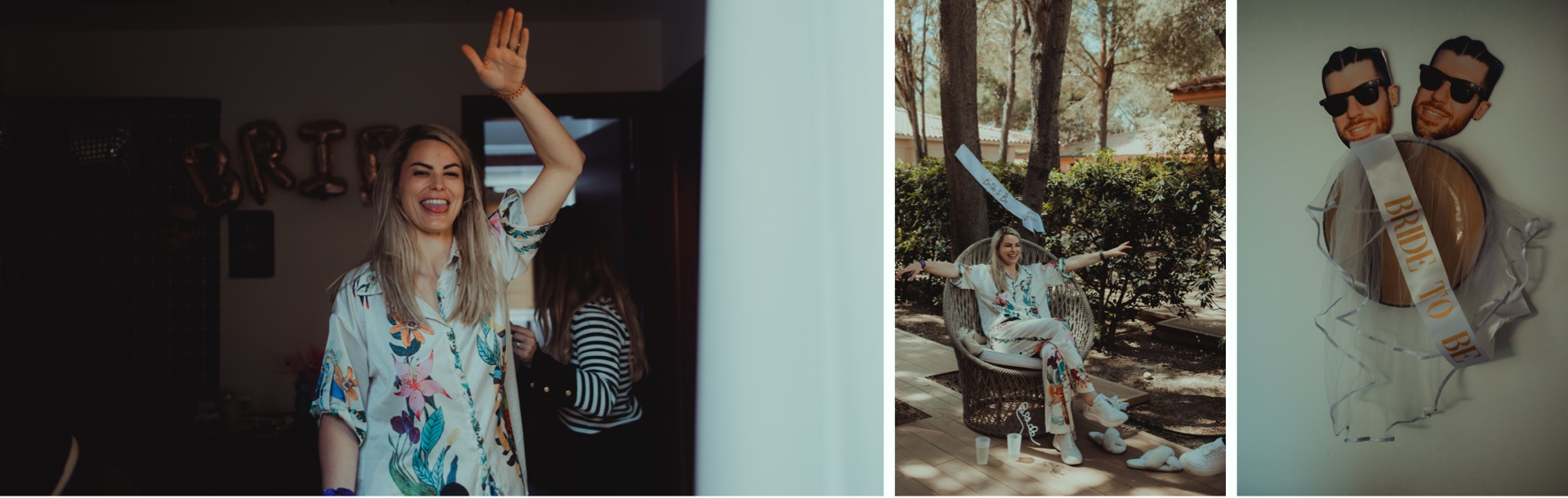 Italian bachelorette weekend in Sicily before a Tuscany destination wedding