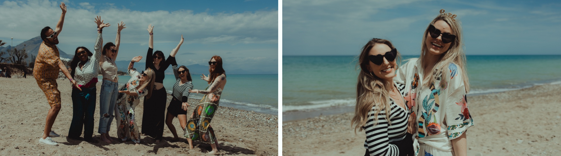 Italian bachelorette weekend in Sicily before a Tuscany destination wedding