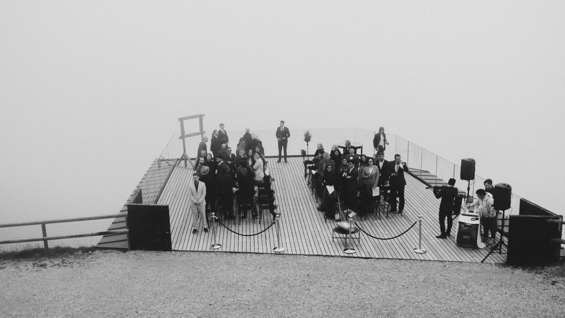 Moody wedding photography in the Italian Dolomites