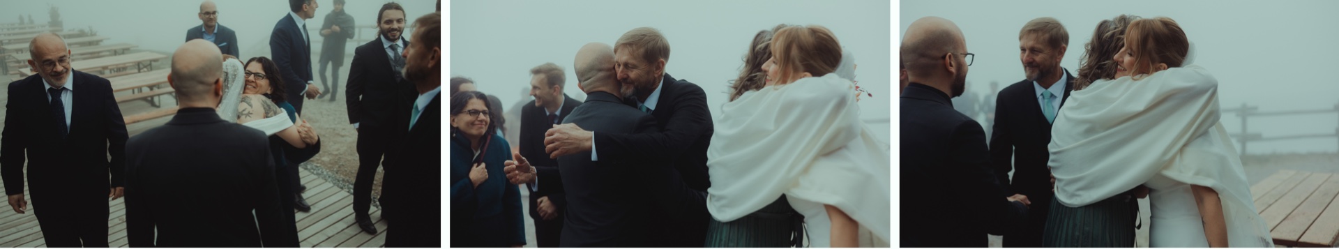 Moody wedding photography in the Italian Dolomites