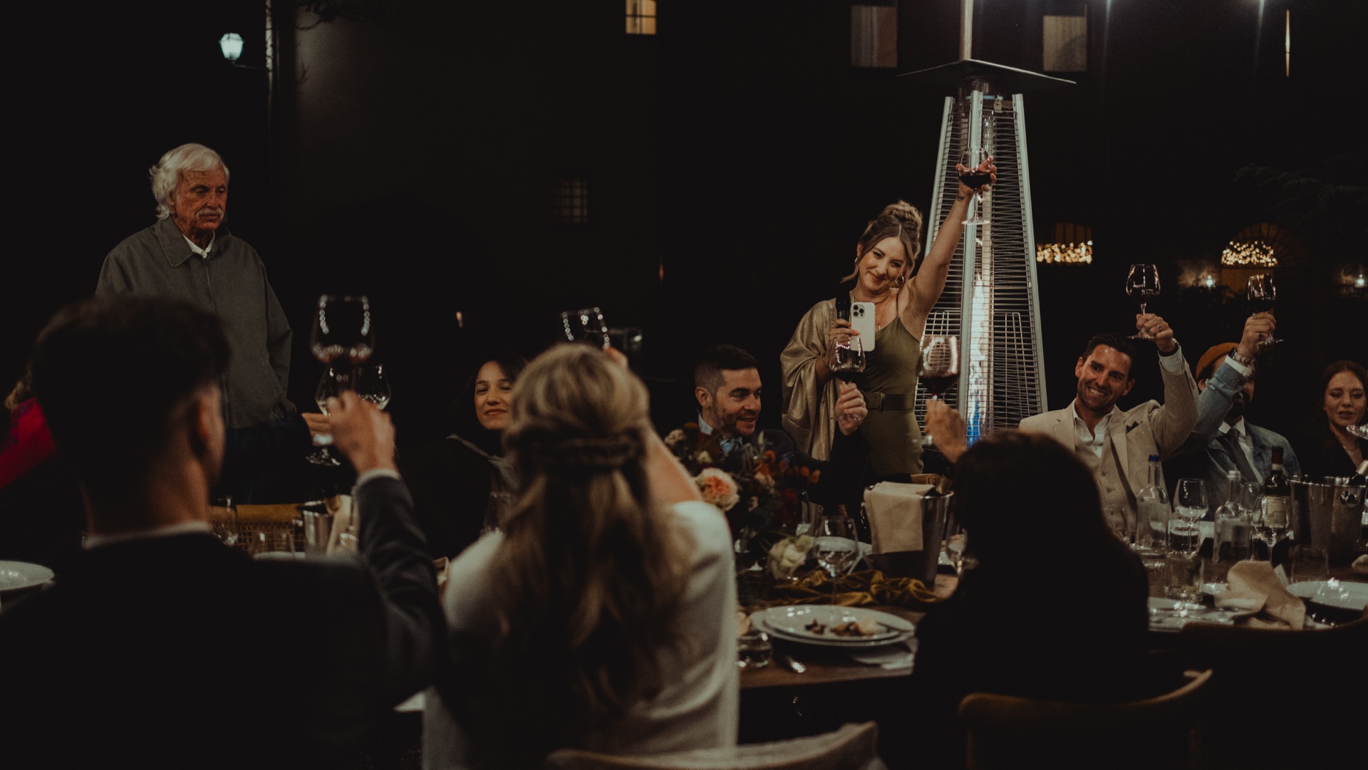Wedding reception in the historic setting of Villa Castelletto